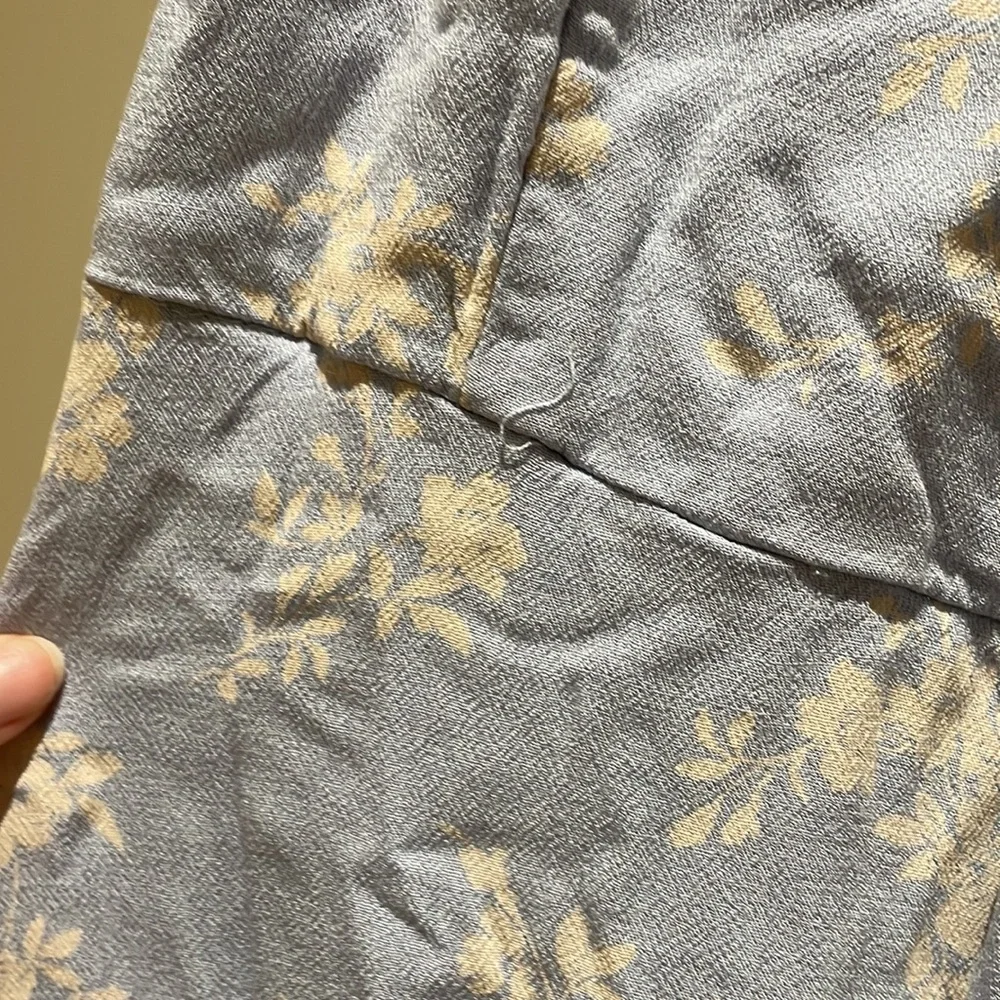 Blue Abercrombie wrap dress - Picture 3 of 6
